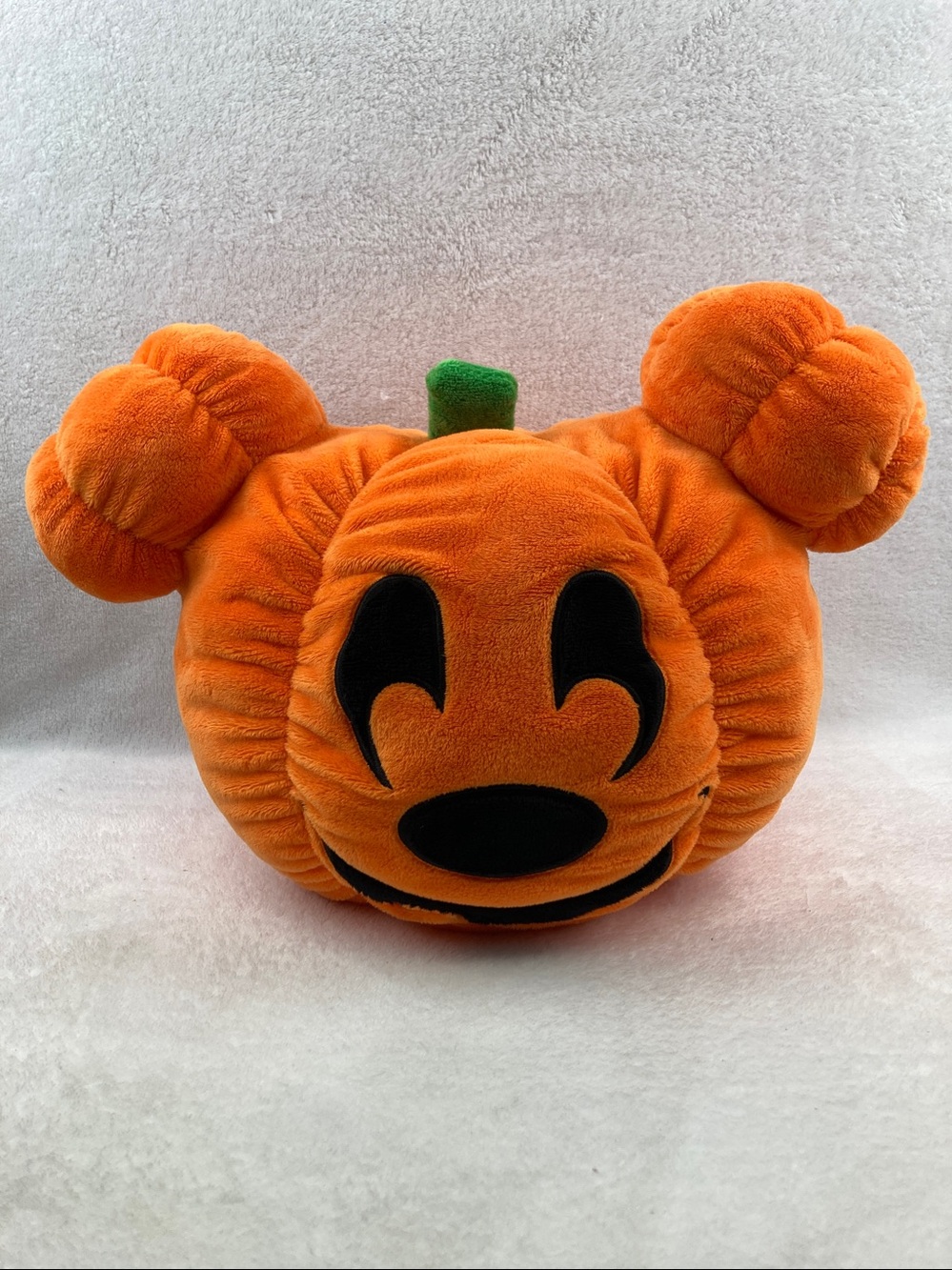 Disney Mickey Mouse Spooktacular Jack-O-Lantern Pumpkin Plush Pillow Toy 16”